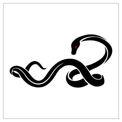 Tribal Snake Tattoo